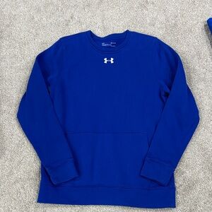 Under Armour Men's Blue Crewneck Sweatshirt